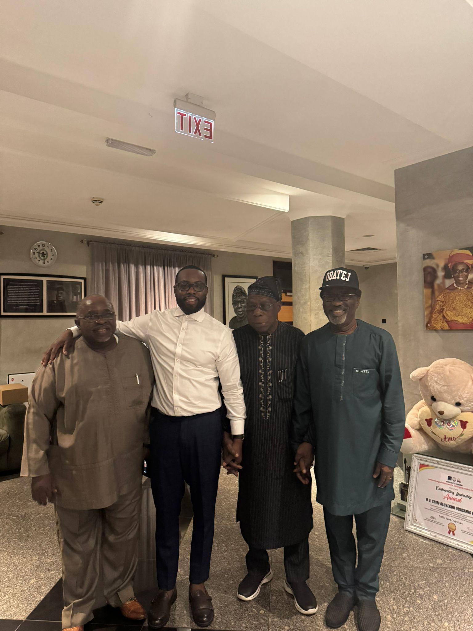OBA TEJ Partnership with Obasanjo Foundation